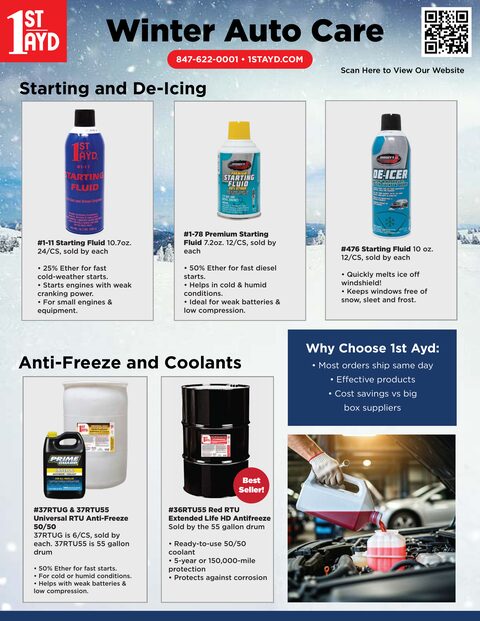 Winter Auto Care flyer thumbnail